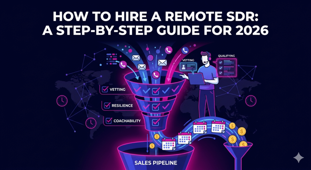 Pdrep Sdr Guide How to Hire a Remote SDR: A Step-by-Step Guide for 2026 - The Remote Reps