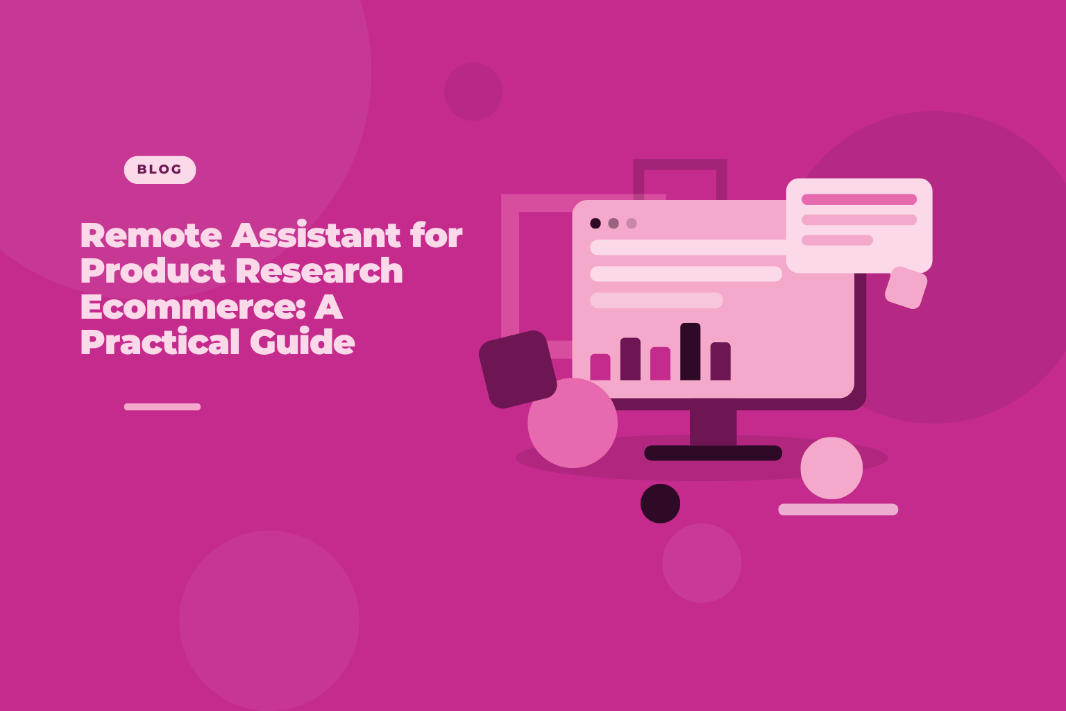Remote assistant doing product research for an ecommerce store